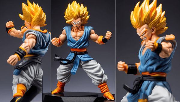 Cette figurine Gogeta est l’accessoire indispensable des fans de Dragon Ball